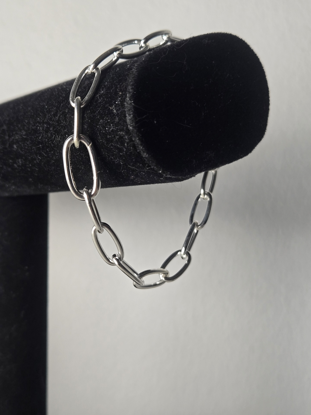 Thomas Sabo Shiny Silver Oval Link Bracelet